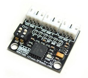 MMA7260三轴加速度传感器(Arduino兼容) (SKU: DFR0068)