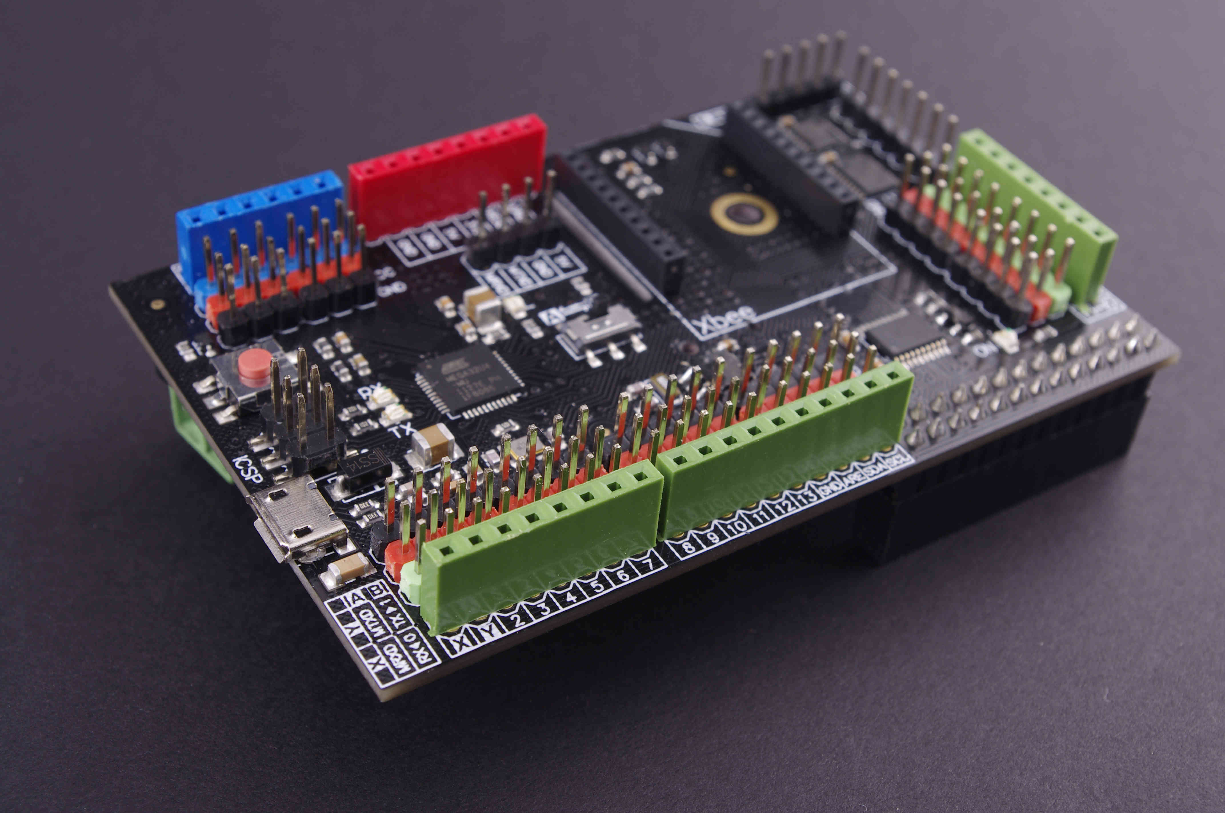 Raspberry Pi Meet Arduino Shield
