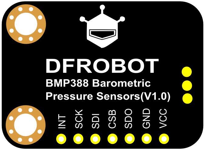 BMP388气压温度传感器背面引脚说明