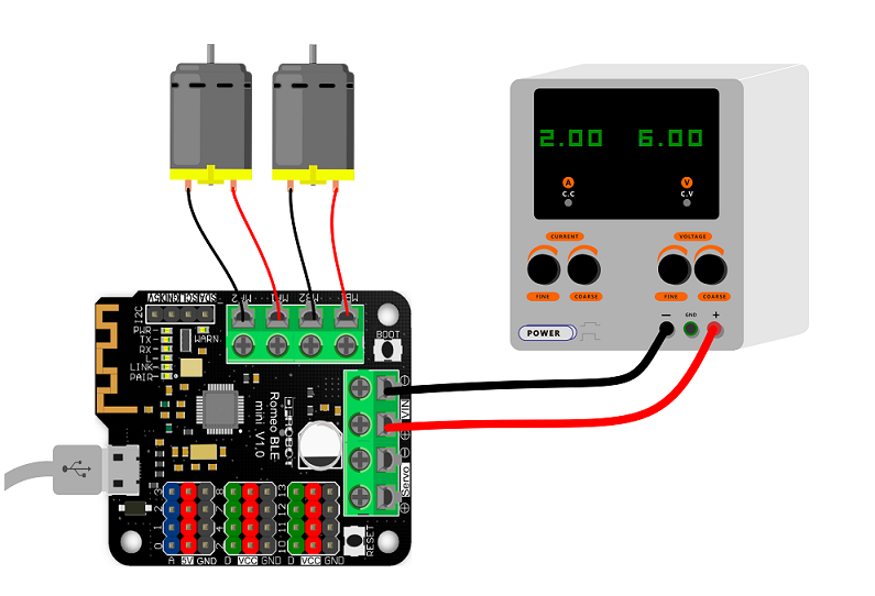 _SKU_DFR0351_RoMeo_BLE_mini控制器V1.0 - jimaobian/DFRobotWikiCn GitHub Wiki